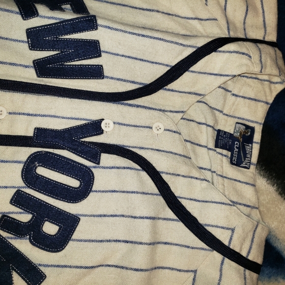New York Yankees Derek Jeter Wool Throwback Jersey XXL - Picture 2 of 4